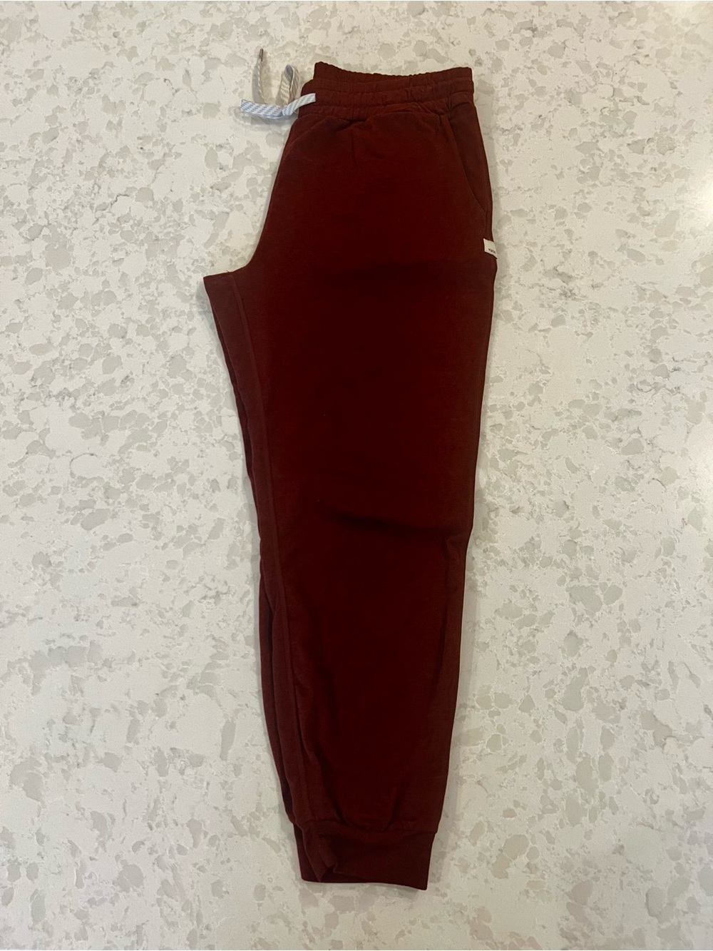 Vuori Womens Maroon Drawstring Joggers - Picture 3 of 3